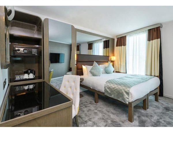 UK high quality modern custom made bedroom hotel furniture - Image 2